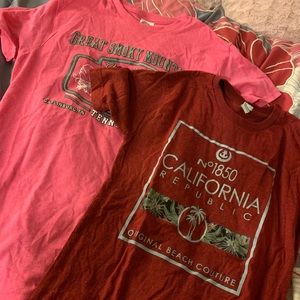 Tennessee & California Shirts